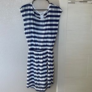 Splendid lined blouson top dress